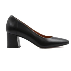 Fashion Escarpins rétro cuir Femme Escarpins