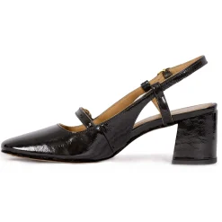 Best Sale Escarpins slingback cuir vernis Femme Sandales|Escarpins