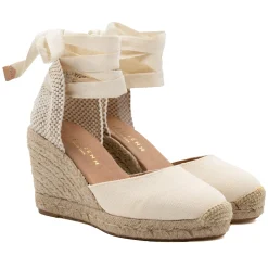 Fashion Espadrilles compensées recyclées Femme Dressing Recyclé|Sandales