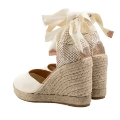 Fashion Espadrilles compensées recyclées Femme Dressing Recyclé|Sandales
