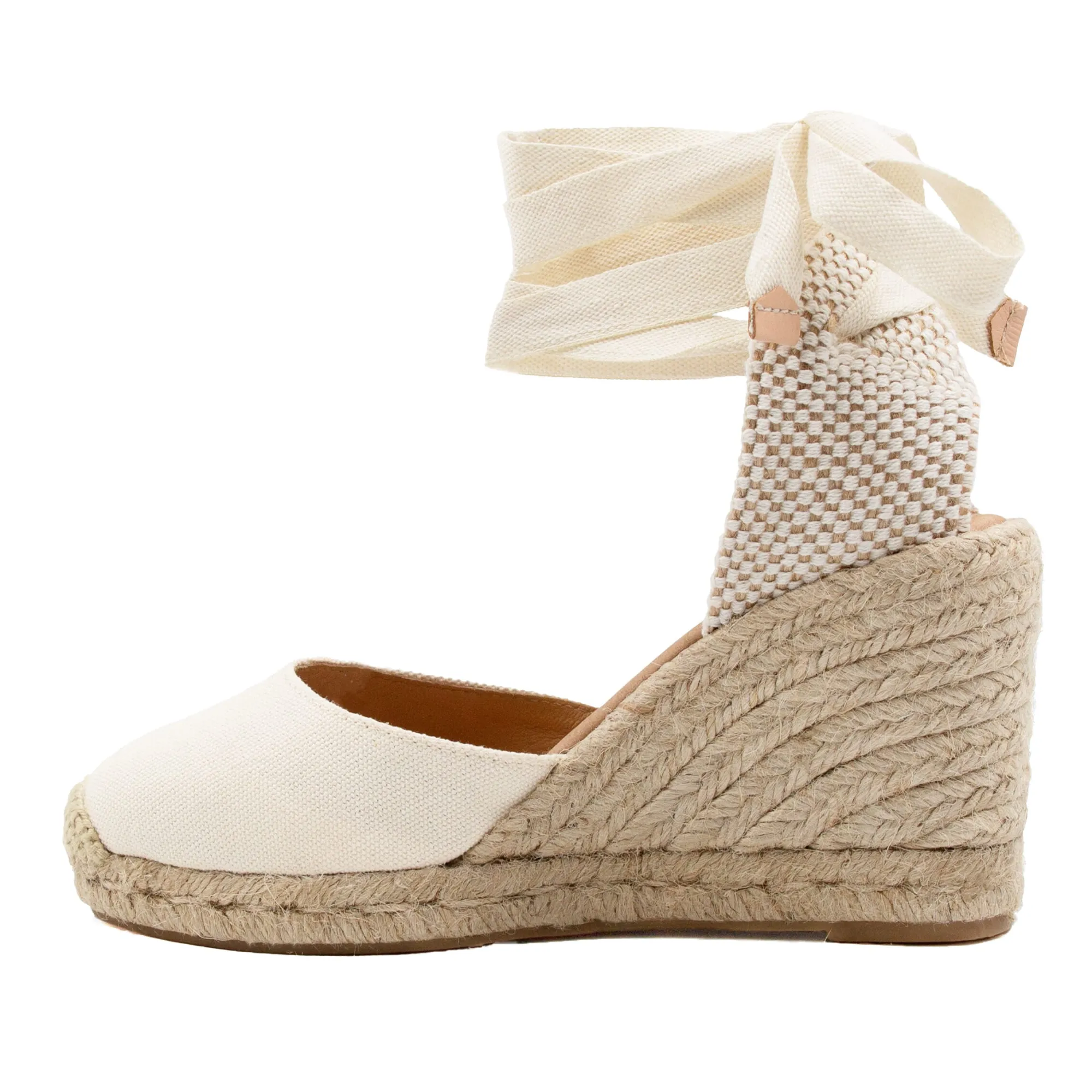 Fashion Espadrilles compensées recyclées Femme Dressing Recyclé|Sandales