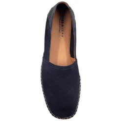Store Espadrilles cuir daim bleu Homme Espadrilles & Sandales