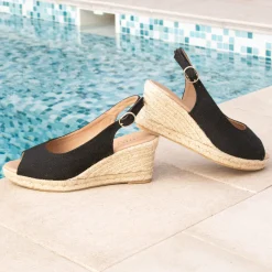 Fashion Espadrilles slingback recyclées es Femme Dressing Recyclé|Sandales