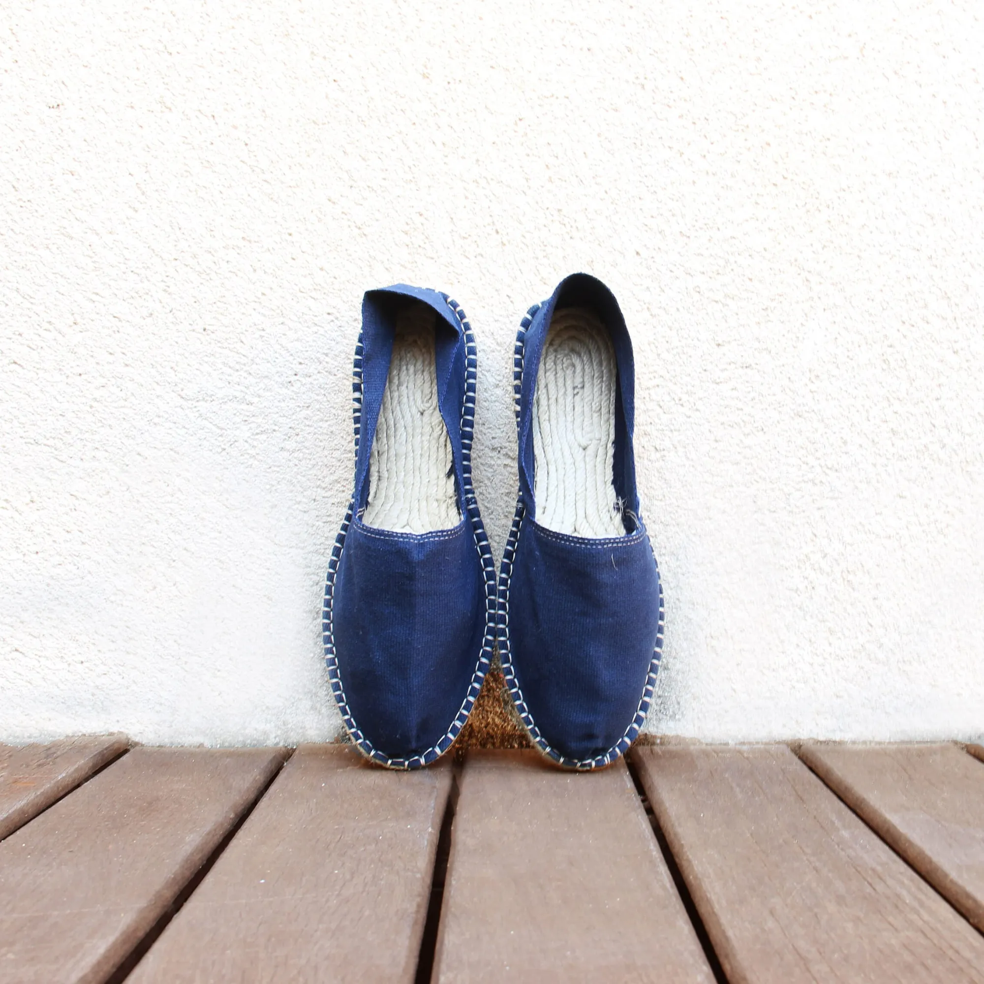Best Sale Espadrilles toile coton bleu Femme Espadrilles & Sandales|Espadrilles