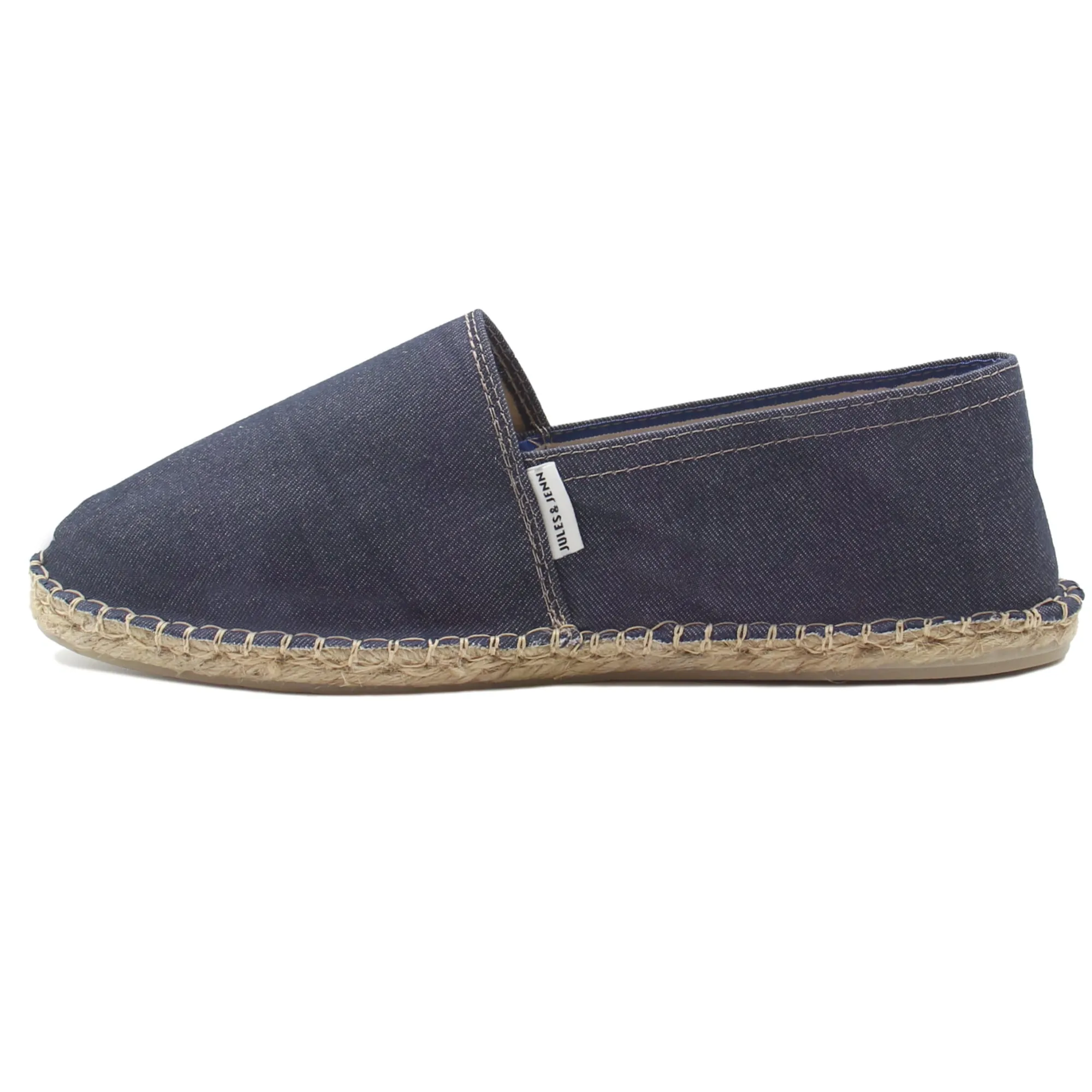 New Espadrilles toile de jean bleu Femme Espadrilles & Sandales|Espadrilles
