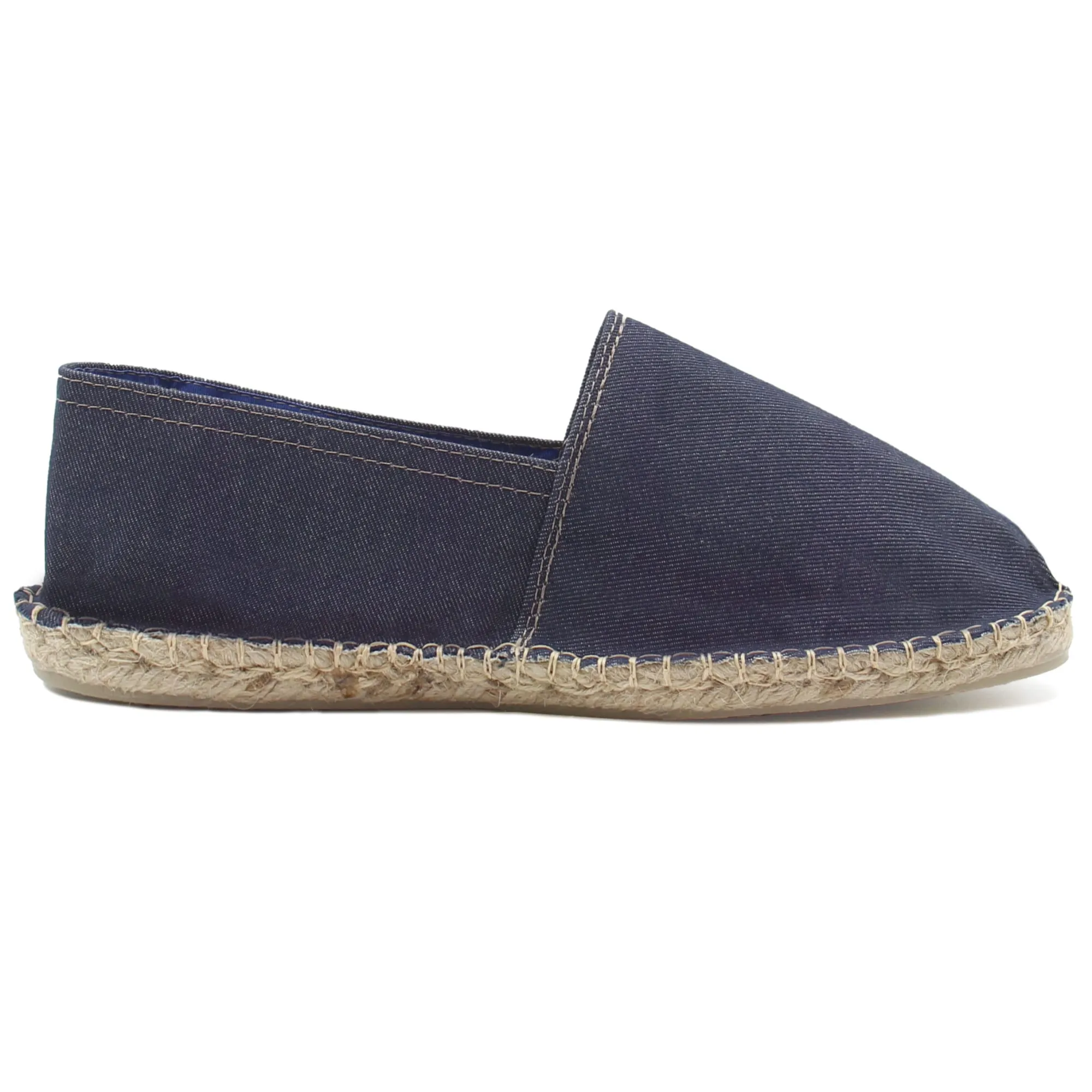 New Espadrilles toile de jean bleu Femme Espadrilles & Sandales|Espadrilles