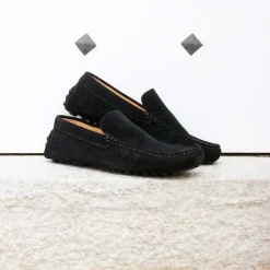 Cheap Mocassins cuir daim Homme Mocassins