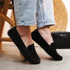 Online Mocassins cuir daim Femme Mocassins & Derbies