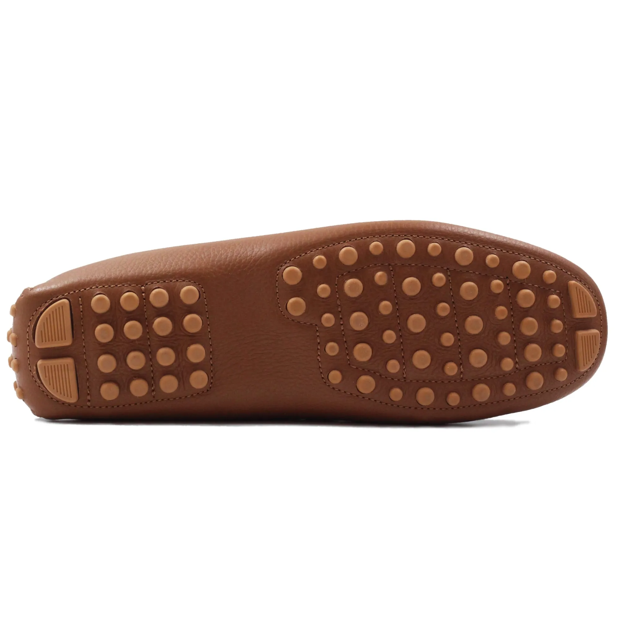 Shop Mocassins cuir grainé Homme Fins De Série Solidaires