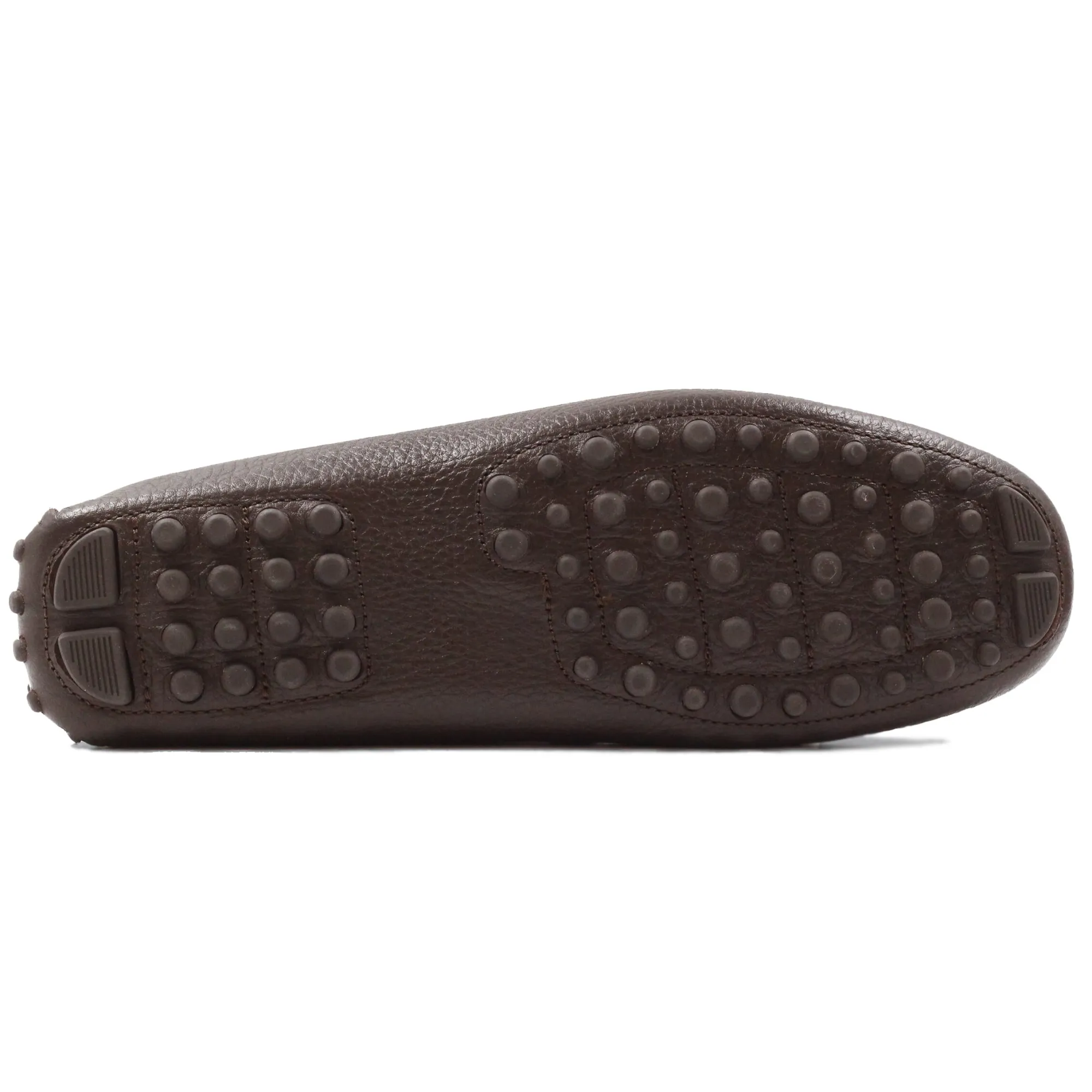 Sale Mocassins cuir grainé Homme Fins De Série Solidaires