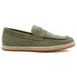 Cheap Mocassins espadrilles cuir daim Homme Mocassins