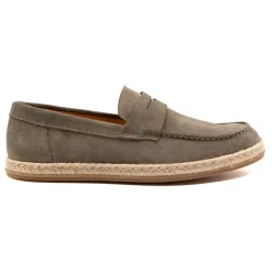 Best Mocassins espadrilles cuir daim Homme Mocassins