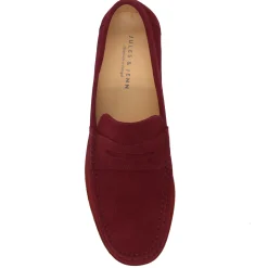 New Mocassins urbains cuir daim Homme Fins De Série Solidaires