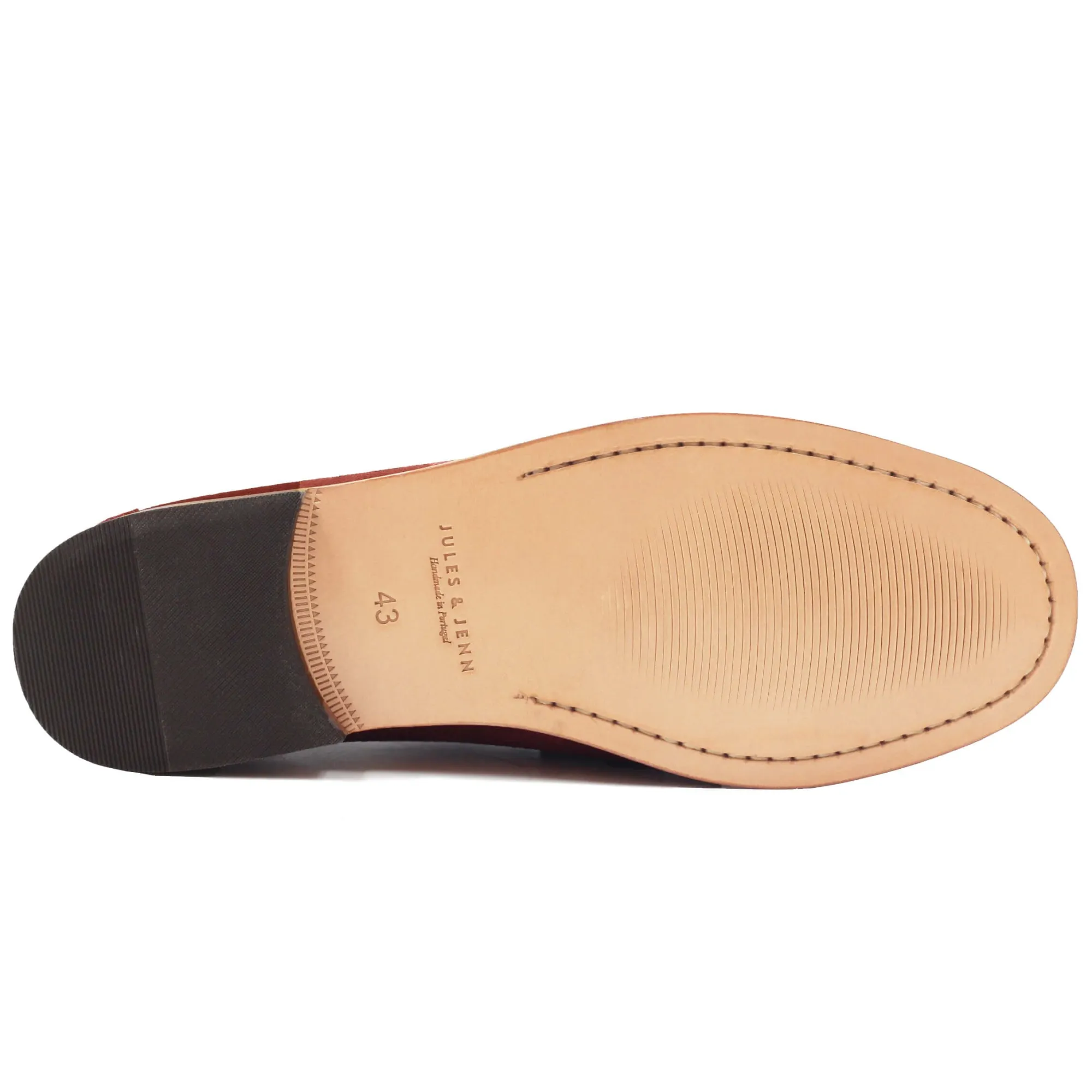 New Mocassins urbains cuir daim Homme Fins De Série Solidaires