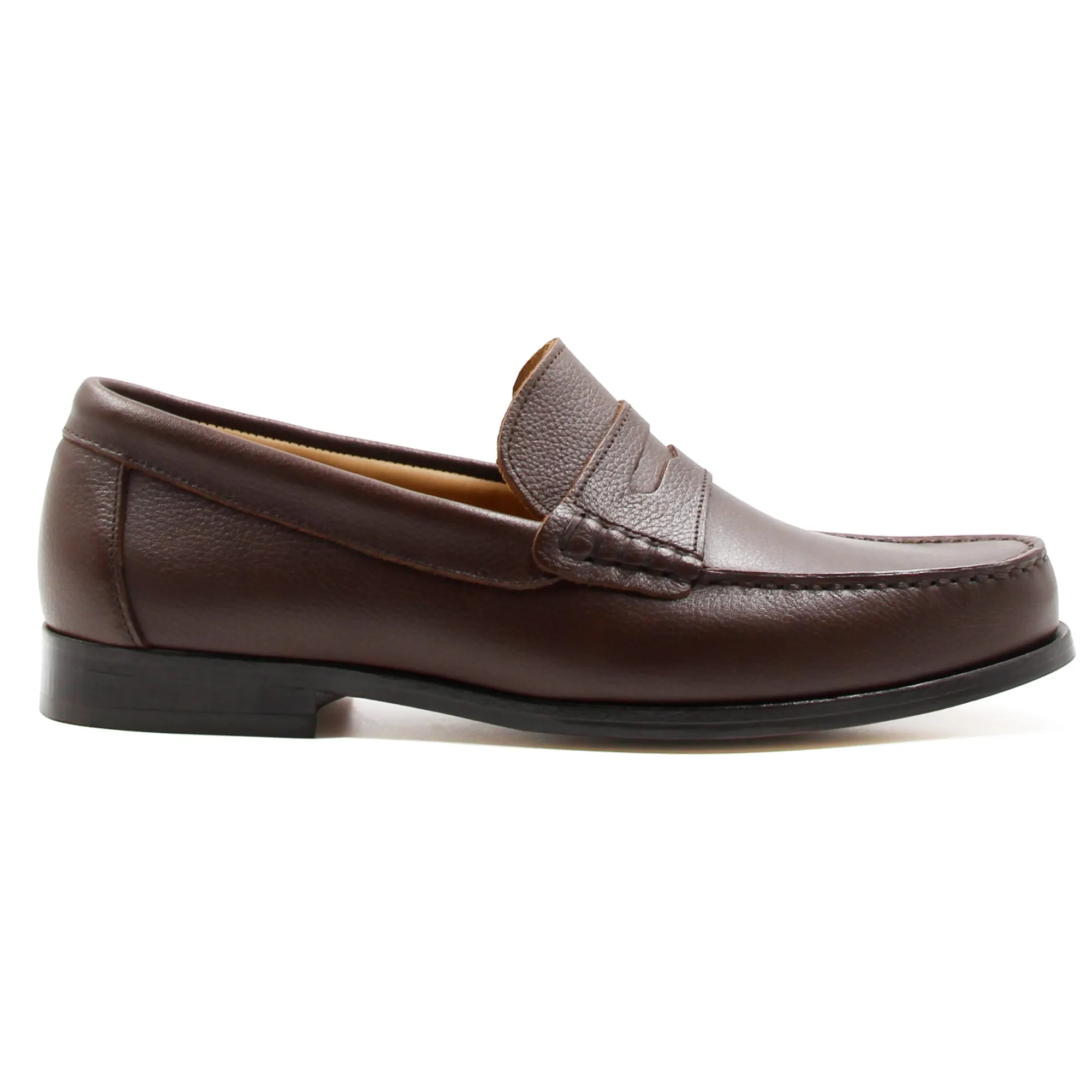 Best Sale Mocassins urbains cuir grainé Homme Mocassins