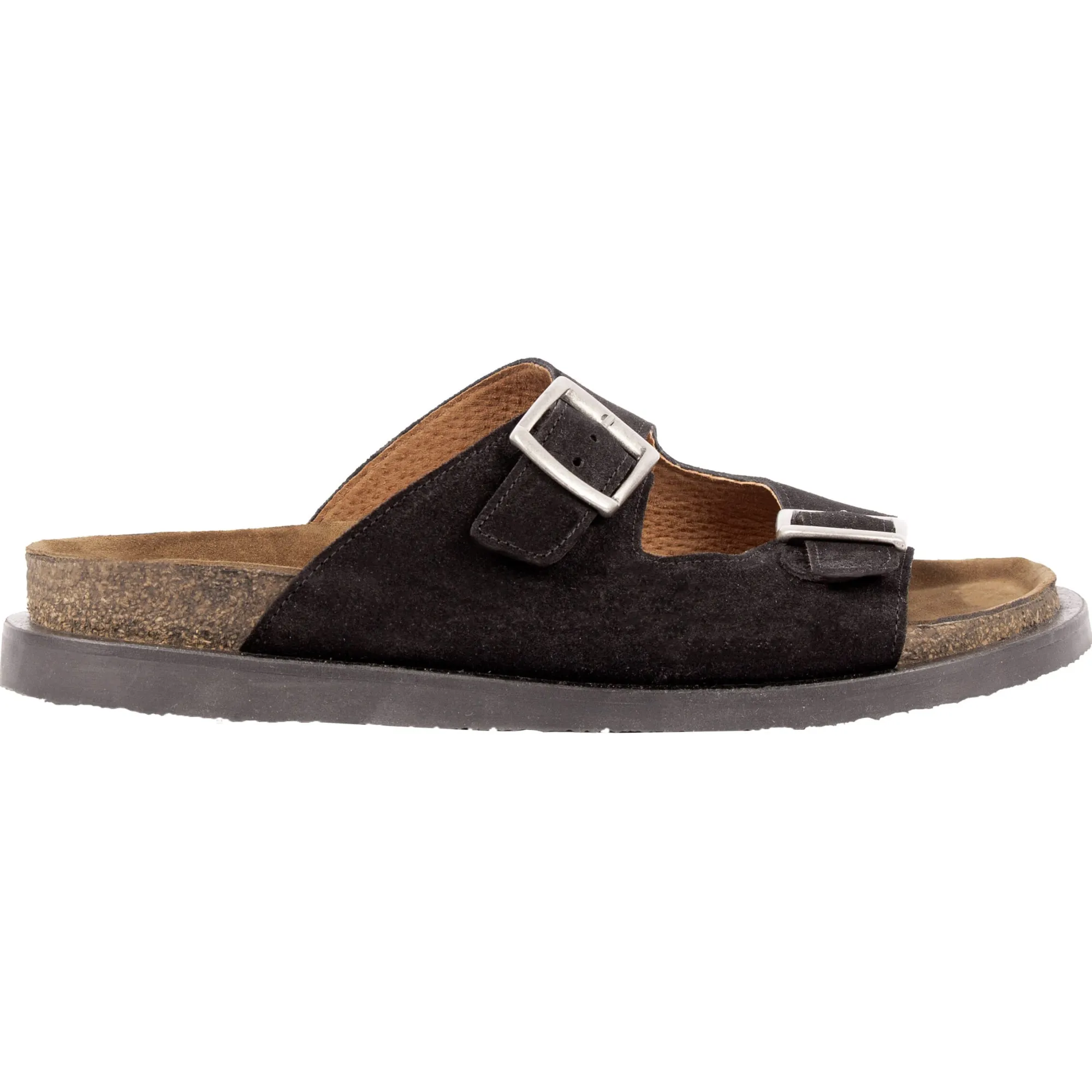 Store Mules liège cuir daim Homme Espadrilles & Sandales