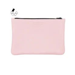 Discount Pochette cuir upcyclé grainé Femme Dressing Recyclé|Pochettes