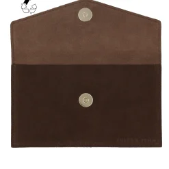 Cheap Pochette enveloppe cuir upcyclé Femme Pochettes|Petite Maroquinerie