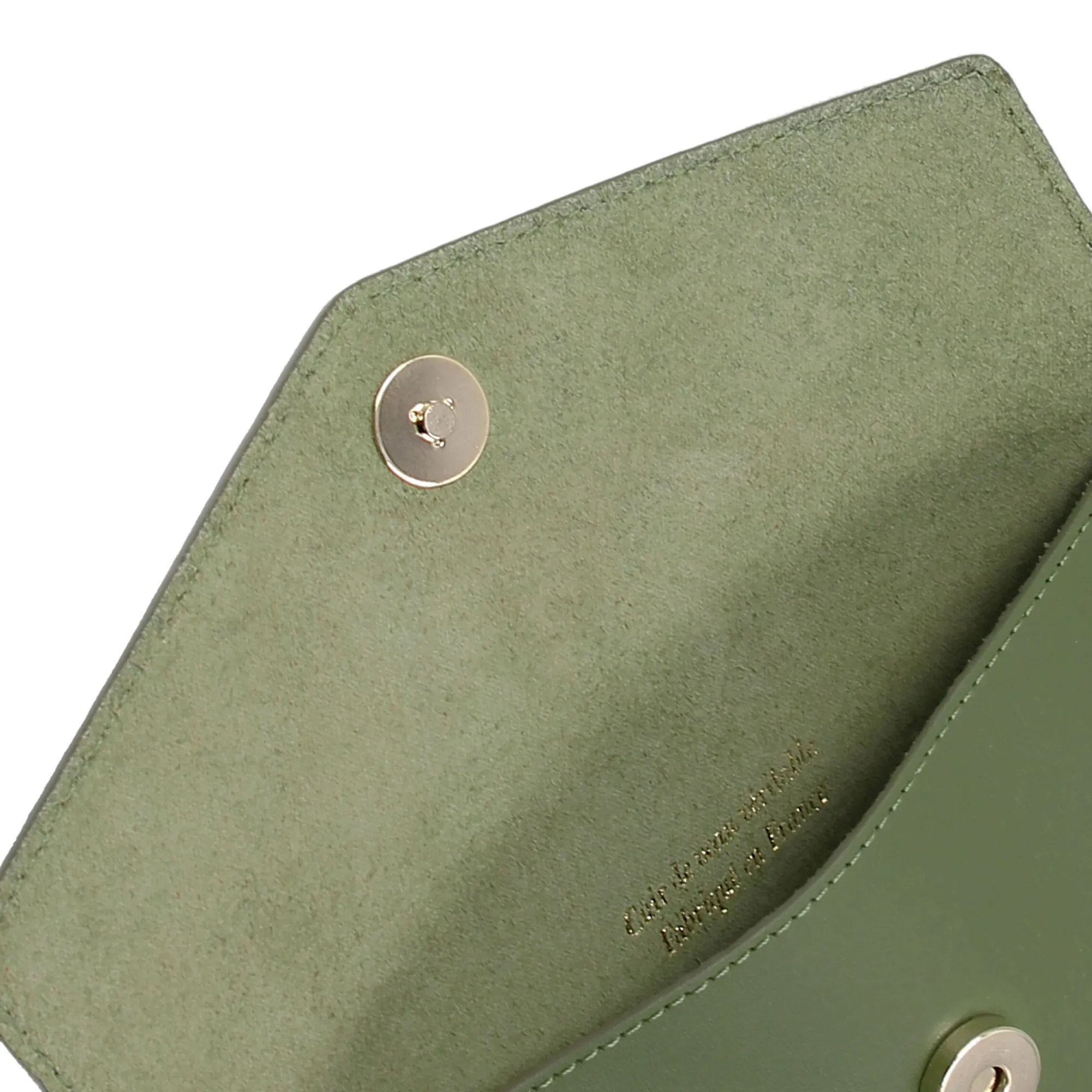 New Pochette enveloppe cuir upcyclé Femme Dressing Recyclé|Pochettes