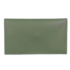 New Pochette enveloppe cuir upcyclé Femme Dressing Recyclé|Pochettes
