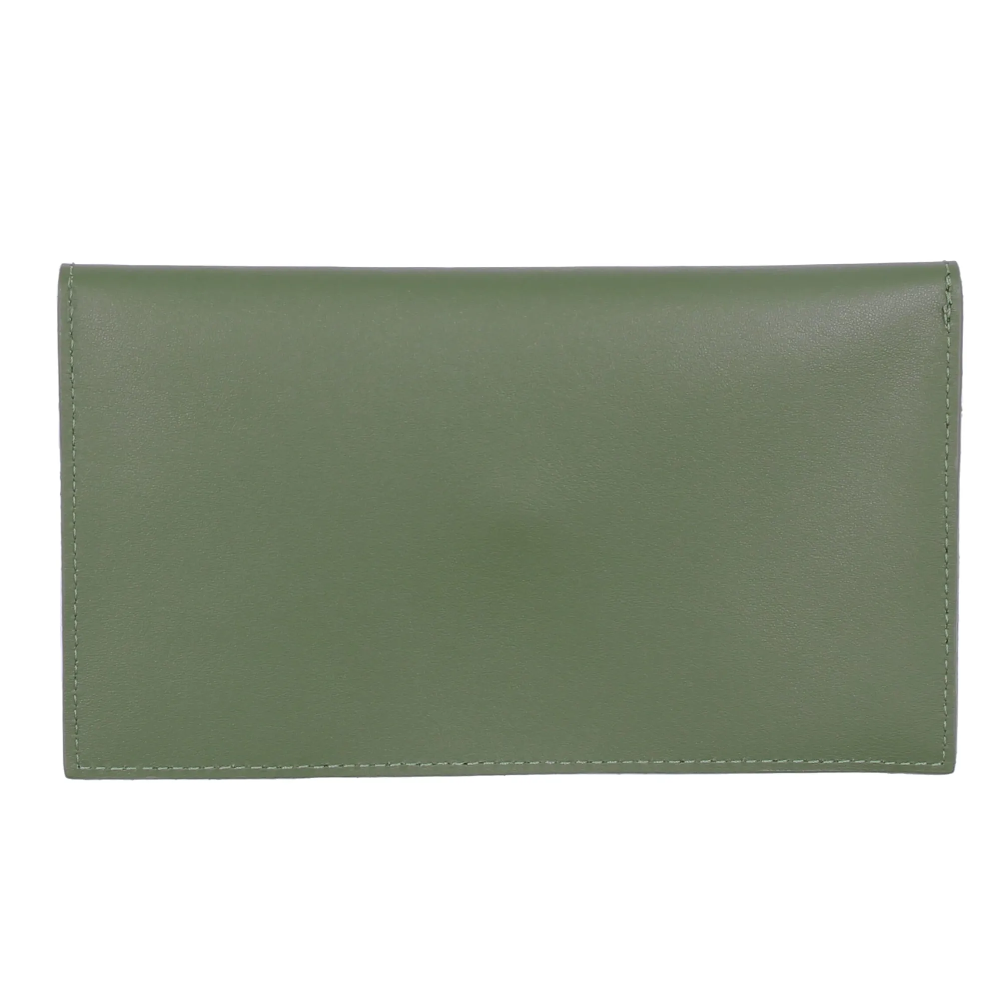 New Pochette enveloppe cuir upcyclé Femme Dressing Recyclé|Pochettes