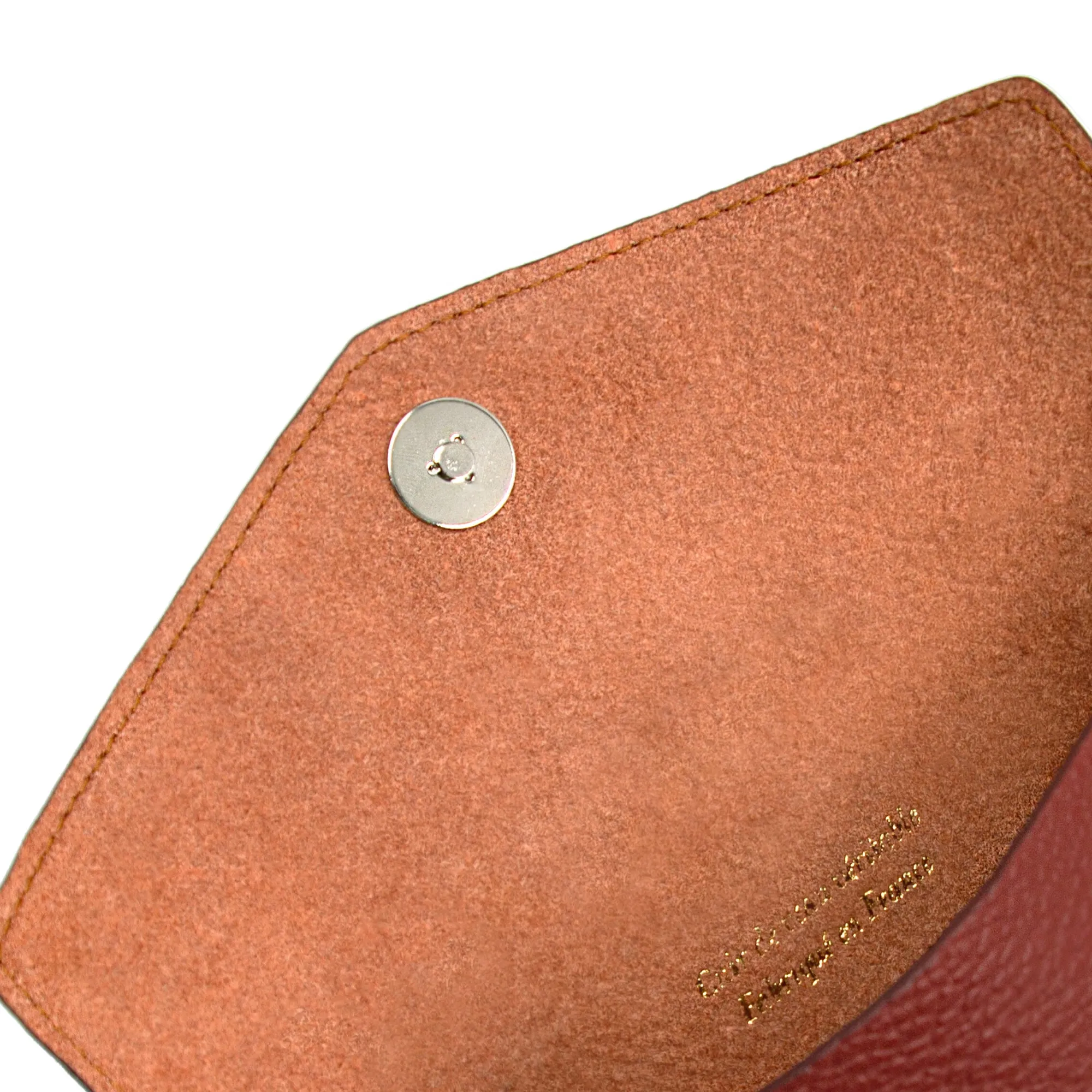 Clearance Pochette enveloppe upcyclé brique Femme Dressing Recyclé|Petite Maroquinerie