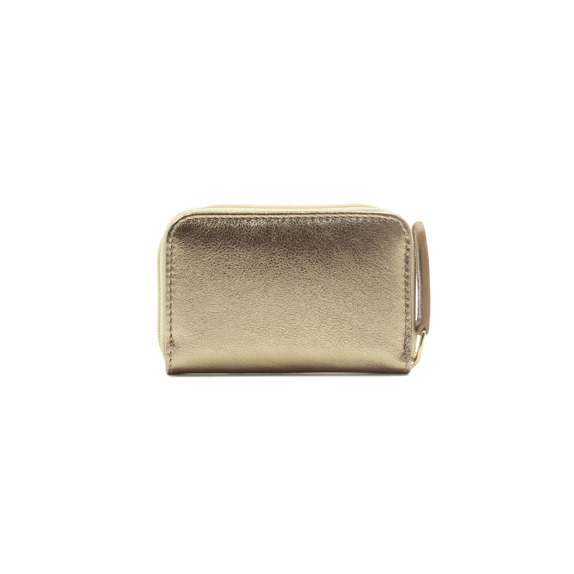 Best Sale Porte-monnaie cuir métallisé Femme Petite Maroquinerie