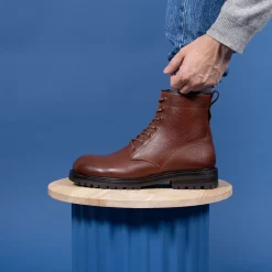 Store Ranger boots cuir grainé Homme Boots
