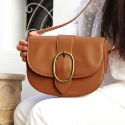 Outlet Sac boucle cuir Femme Sacs À Main