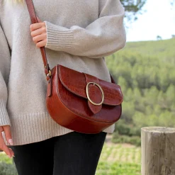 Cheap Sac boucle cuir imprimé Femme Sacs À Main