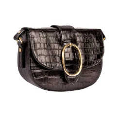 Clearance Sac boucle cuir imprimé Femme Sacs À Main