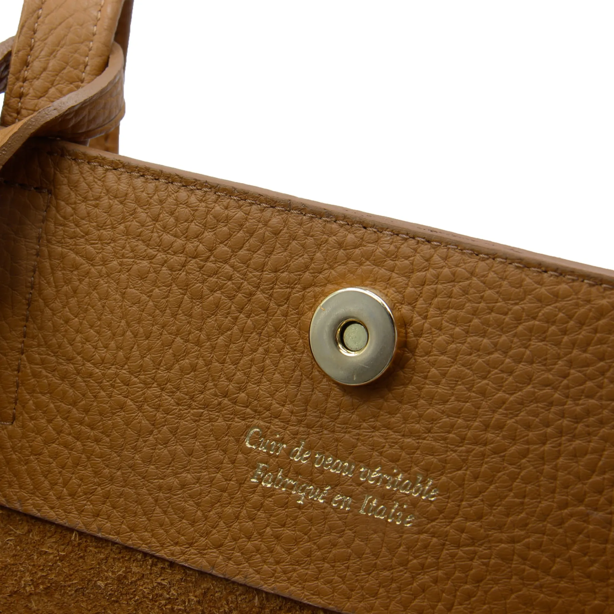 Fashion Sac cabas cuir souple grainé Femme Sacs À Main