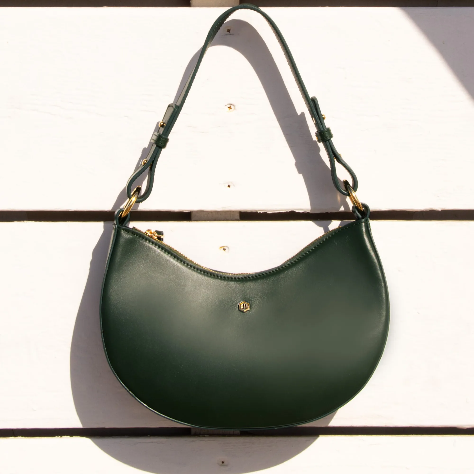Shop Sac hobo cuir vert Femme Sacs À Main