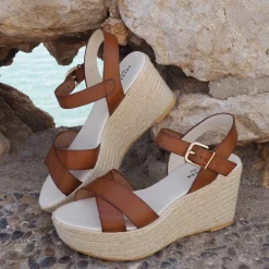Discount Sandales compensées Femme Sandales