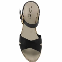 Outlet Sandales compensées cuir Femme Sandales