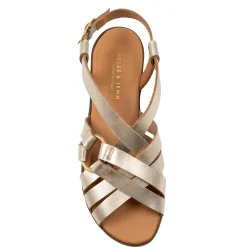 Hot Sandales plates anneau cuir Femme Sandales