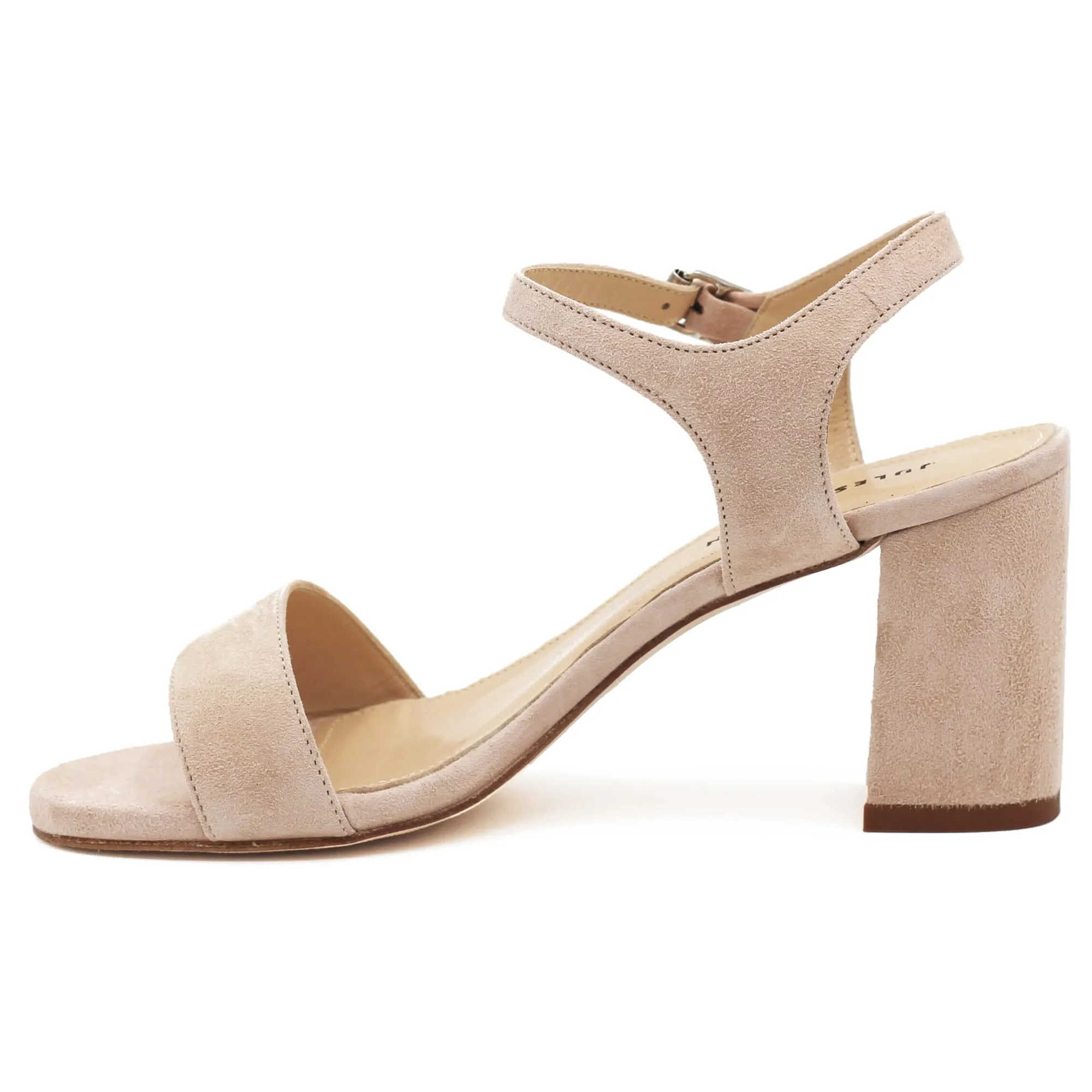 Online Sandales à talon cuir daim Femme Sandales
