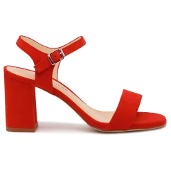 Best Sandales à talon cuir daim Femme Sandales