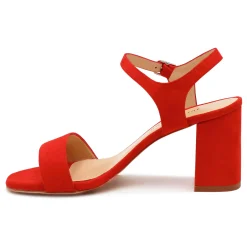Best Sandales à talon cuir daim Femme Sandales