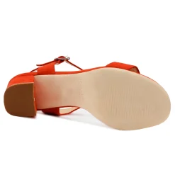 Best Sandales à talon cuir daim Femme Sandales