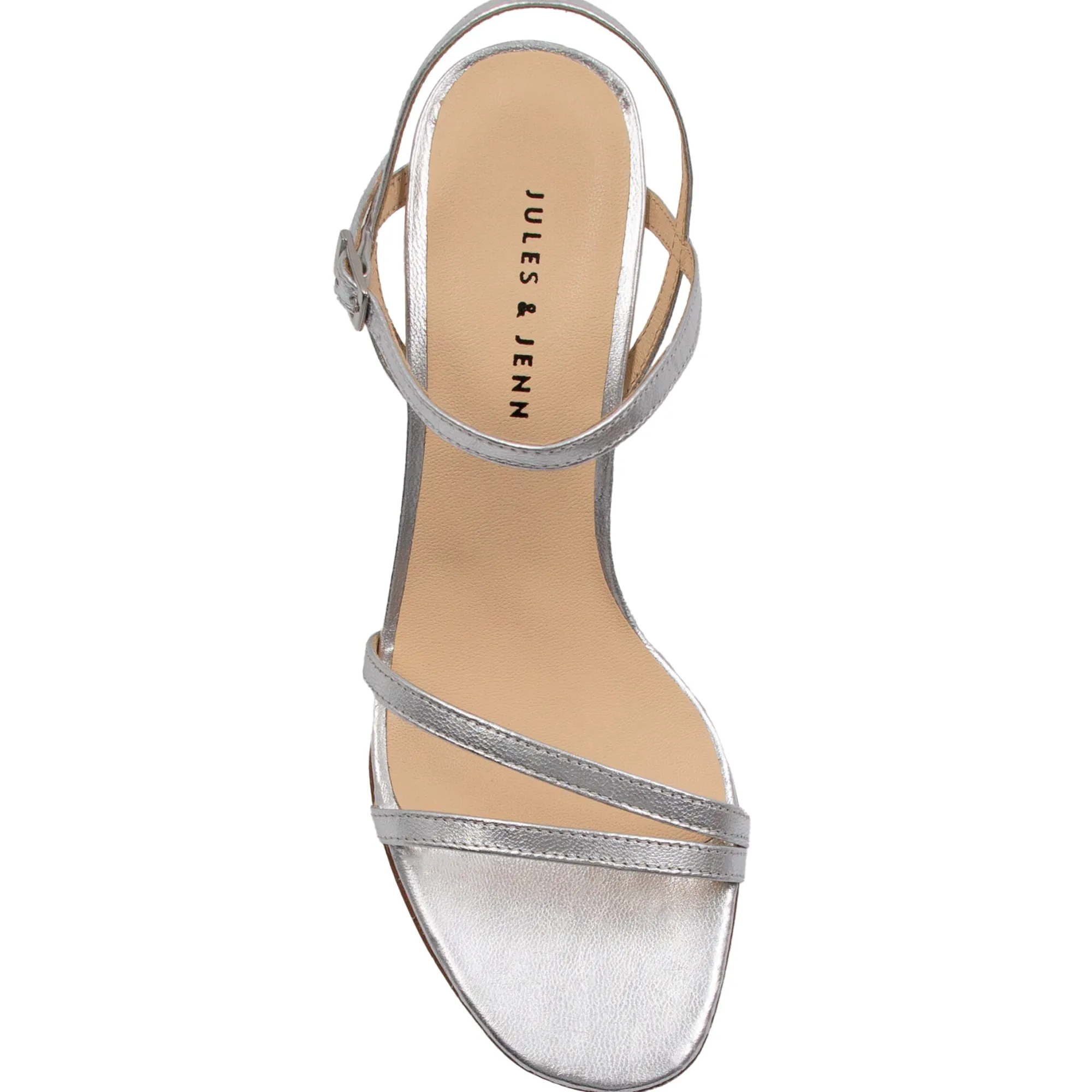Clearance Sandales talon épurées cuir Femme Sandales