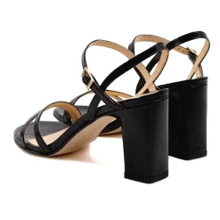 Outlet Sandales talon épurées cuir Femme Sandales