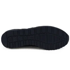 Flash Sale Sneakers cuir bleu marine Homme Fins De Série Solidaires