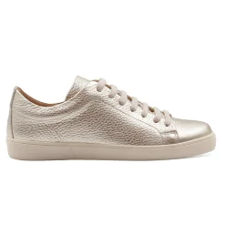 Best Tennis lacet cuir grainé métallisé Femme Baskets