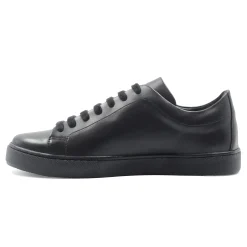 Cheap Tennis lacet cuir Femme Baskets