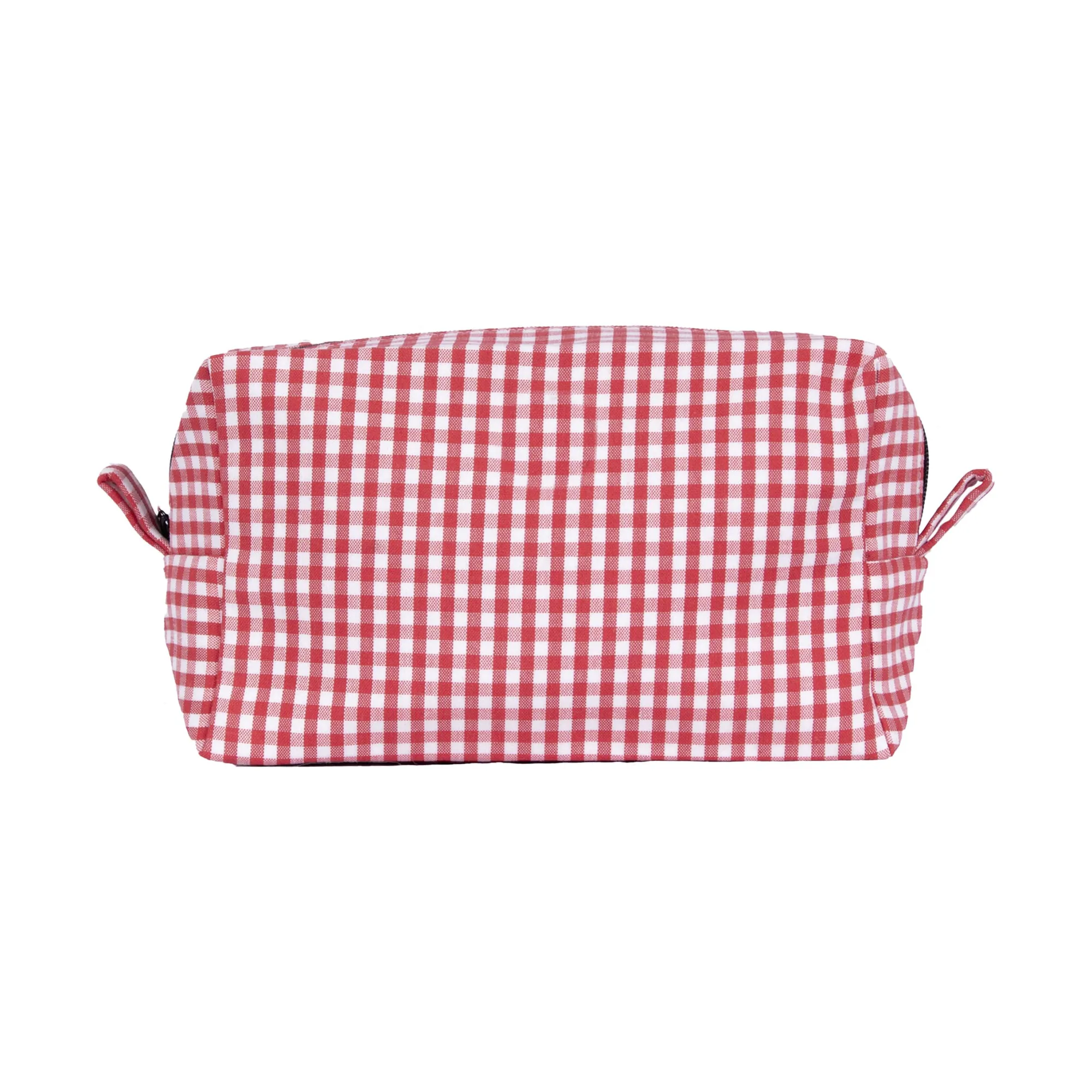 Cheap Trousse toile recyclée vichy blanc rouge Femme Dressing Recyclé|Petite Maroquinerie